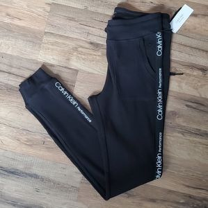 NWT Calvin Klein Waffle Knit Performance Legging M